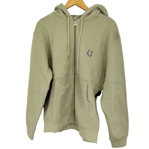 メゾンキツネ MAISON KITSUNE BOLD FOX HEAD PATCH COMFORT ZIP HOODIE メンズ JPN:L