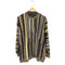 バクラック BACHRACH 90S USA製 マルチカラー3Dニット メンズ import:L