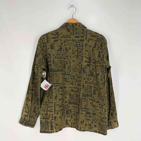ソフトマシーン The softmachine 21SS 総柄 ロゴプリント シャツ メンズ JPN:L