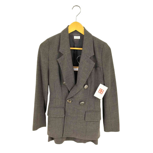 フォクシー FOXEY BOUTIQUE ウール ダブルブレスト テーラードジャケット スカート セットアップ レディース 40