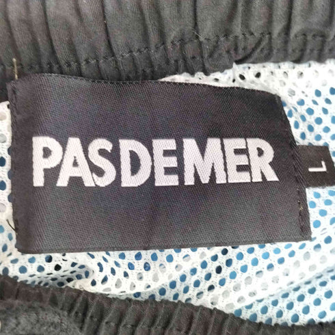 PAS DE MER ロゴ刺繍 ショートパンツ ショーツ メンズ L