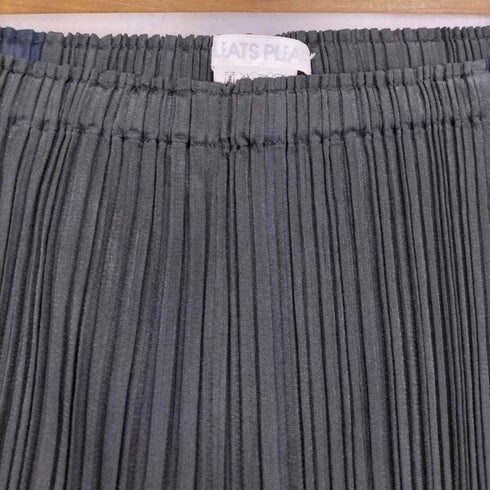 プリーツプリーズイッセイミヤケ PLEATS PLEASE ISSEY MIYAKE マルチカラーサイドライン プリーツワイドパンツ レディース 4