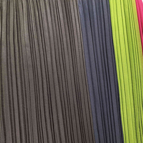 プリーツプリーズイッセイミヤケ PLEATS PLEASE ISSEY MIYAKE マルチカラーサイドライン プリーツワイドパンツ レディース 4