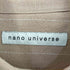 ナノユニバース NANO universe L/S ピンストライプ レギュラーカラー シャツ メンズ JPN:L