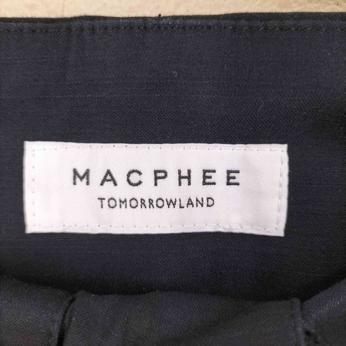 マカフィー MACPHEE バックサテンスラブミリタリーパンツ レディース 36