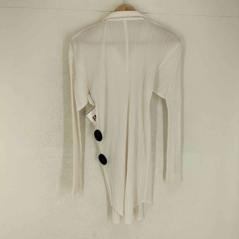 プリーツプリーズイッセイミヤケ PLEATS PLEASE ISSEY MIYAKE 開襟プリーツロングシャツ レディース 5