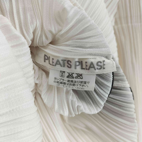 プリーツプリーズイッセイミヤケ PLEATS PLEASE ISSEY MIYAKE 開襟プリーツロングシャツ レディース 5