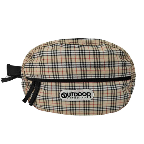 アウトドアプロダクツ OUTDOOR PRODUCTS ノバチェック柄 ウエストバッグ メンズ