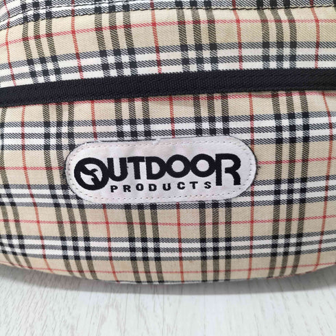アウトドアプロダクツ OUTDOOR PRODUCTS ノバチェック柄 ウエストバッグ メンズ