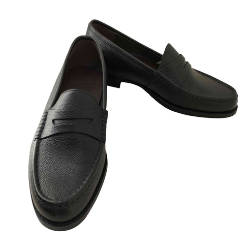 ユニバーサルランゲージ UNIVERSAL LANGUAGE レザーコインローファー メンズ JPN:25.5