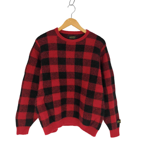 ソフトマシーン The softmachine PLAID SWEATER プレイド セーター メンズ JPN:L