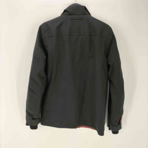 プラダ PRADA 06AW SPORT GORE-TEX ライナー付き ナイロン パデッド ダブル ジップ ジャケット メンズ EUR:46