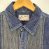 クラクトワークス Cluct Works 日本製 ピンタック デニム シャツ メンズ JPN:L