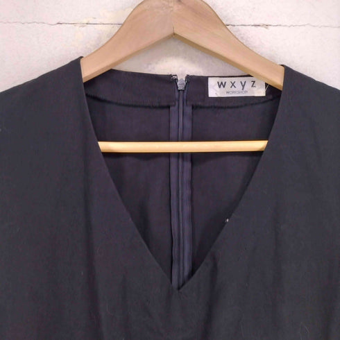 ヨウジヤマモト Yohji Yamamoto WXYZ WORKSHOP コットンマキシワンピース レディース