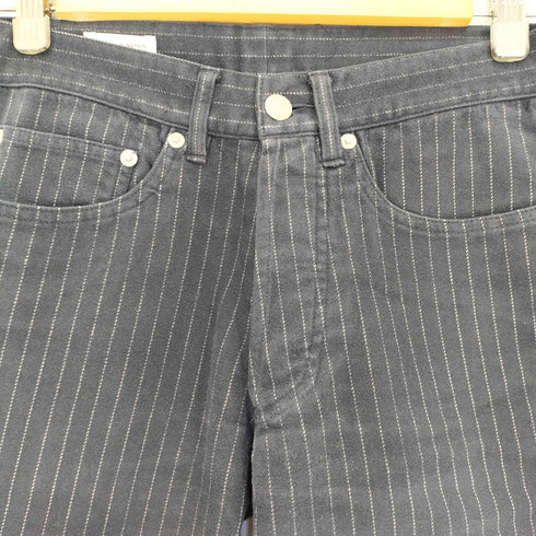 ドリスヴァンノッテン DRIES VAN NOTEN ライカ期 ピンストライプ 5ポケット コットン ボタンフライ チノトラウザー メンズ 44