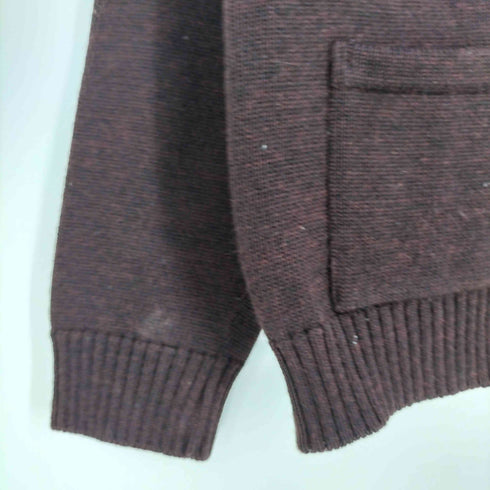 クラクトワークス Cluct Works Luck 刺繍 レザーエルボーパッチ カーディガン メンズ JPN:M
