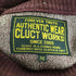 クラクトワークス Cluct Works THE HEART IS THE ROOT ウール アクリル クルーネック ニット セーター メンズ JPN:M