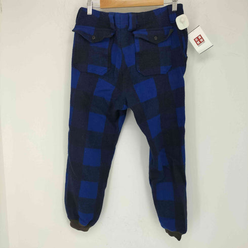 ビームスプラス BEAMS+ ギンガムチェックテーパードウールパンツ メンズ JPN:L