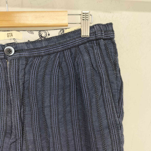 ジーティーアー GTA herstring リネンコットン スラックス メンズ JPN:48