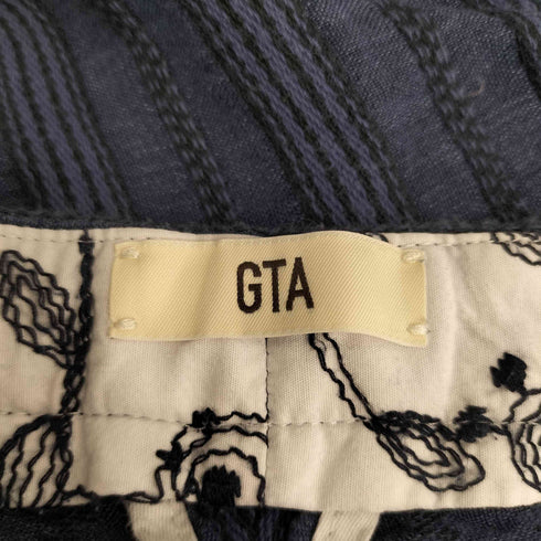 ジーティーアー GTA herstring リネンコットン スラックス メンズ JPN:48