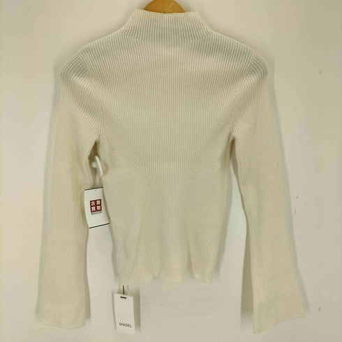 スナイデル snidel シンプルリブニットプルオーバー レディース ONE SIZE