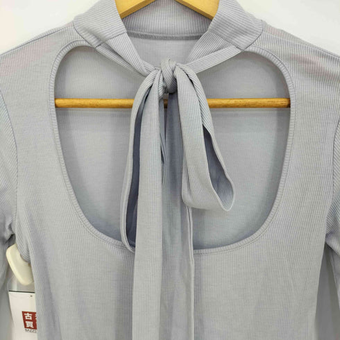 EN NEUME 25ss Back Open Ribbon Tops レディース FREE