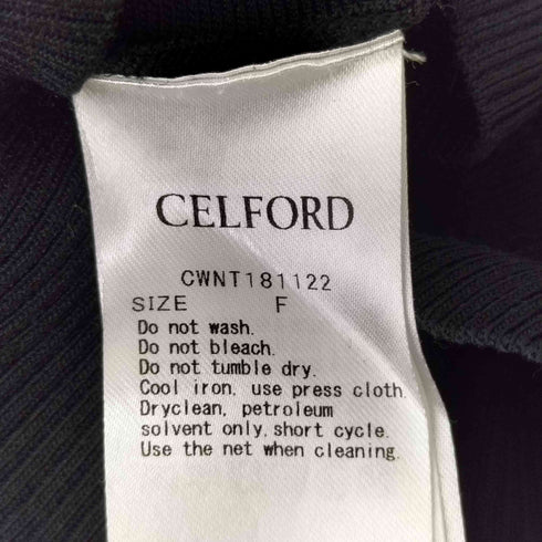 セルフォード CELFORD ワイドネックニット レディース FREE