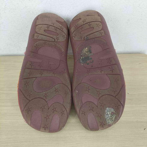 ESTACION 花パッチワークレザーサンダル レディース M