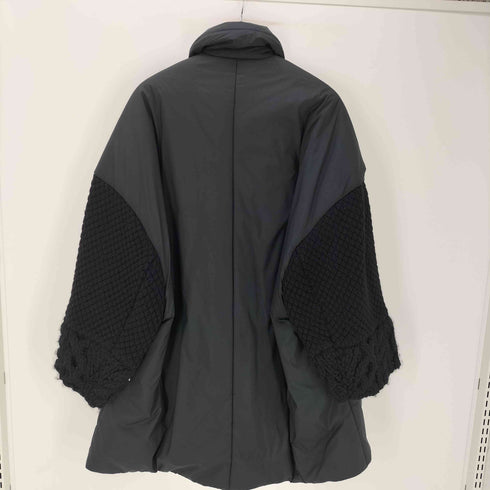 アンダーカバー UNDERCOVER 19AW THE DROOG期 時計じかけのオレンジ 袖ニット ドッキング ビッグドルマン パデット コート メンズ JPN:1