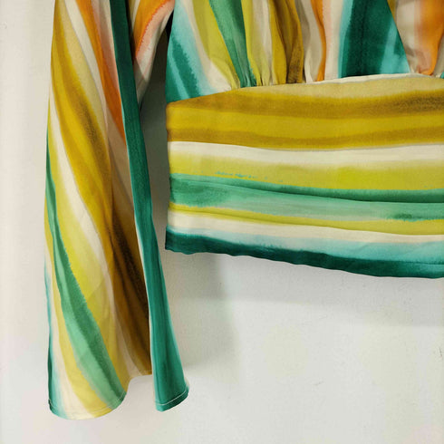 ザラ ZARA ストライプ ブラウス レディース