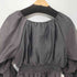 ナチュラルビューティーベーシック NATURAL BEAUTY BASIC 25SS シアーギャザーペプラムブラウス レディース JPN:M