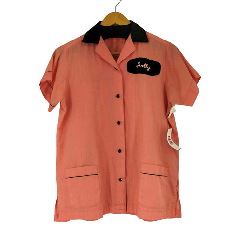 ツートーン ボーリングシャツ レディース 36