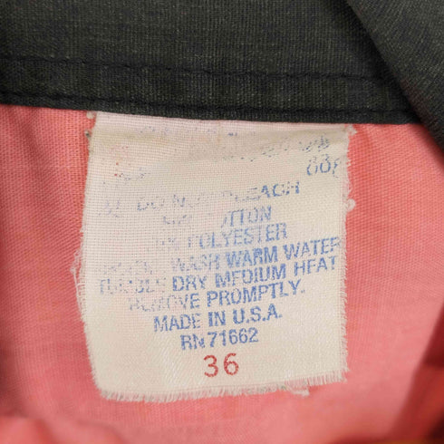 ツートーン ボーリングシャツ レディース 36
