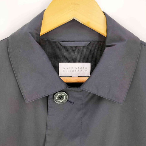 マッキントッシュフィロソフィー MACKINTOSH PHILOSOPHY ポリエステル ステンカラーコート メンズ 40