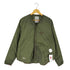 クラクトワークス Cluct Works ロゴパッチ Vネック 中綿 ジャケット メンズ JPN:M