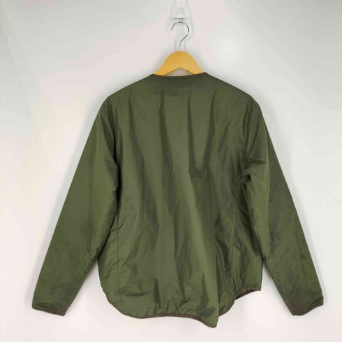 クラクトワークス Cluct Works ロゴパッチ Vネック 中綿 ジャケット メンズ JPN:M