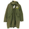 アンダーカバー UNDERCOVER 20AW Fallen Man期 ボア フリース ライナー付き バック フリンジ タック シャーリング デザイン モッズコート メンズ JPN:1