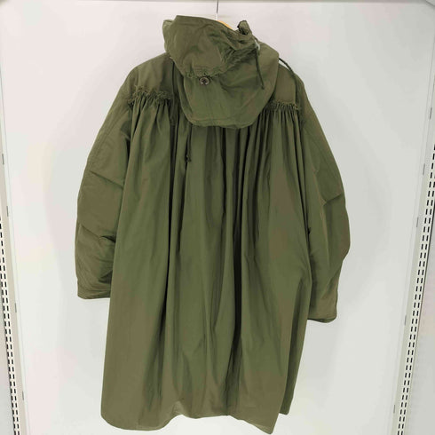 アンダーカバー UNDERCOVER 20AW Fallen Man期 ボア フリース ライナー付き バック フリンジ タック シャーリング デザイン モッズコート メンズ JPN:1