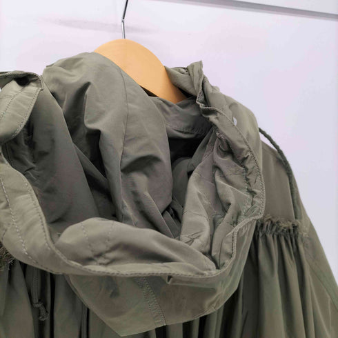 アンダーカバー UNDERCOVER 20AW Fallen Man期 ボア フリース ライナー付き バック フリンジ タック シャーリング デザイン モッズコート メンズ JPN:1