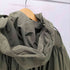 アンダーカバー UNDERCOVER 20AW Fallen Man期 ボア フリース ライナー付き バック フリンジ タック シャーリング デザイン モッズコート メンズ JPN:1