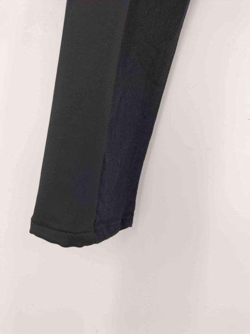 アンダーカバー UNDERCOVER 19SS THE NEW WARRIORS期 デニム サテン 切替 ダメージ 加工 スキニー パンツ メンズ JPN:2