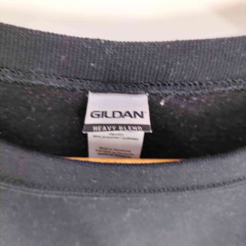 ギルダン GILDAN LOVE アニマルプリント クルーネック スウェット メンズ import:M