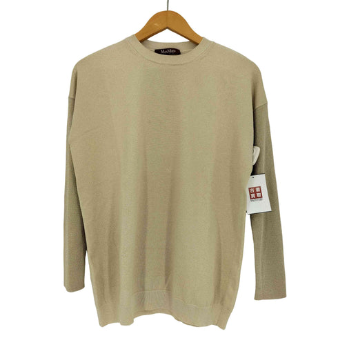 マックスマーラ MAX MARA studio ラメ クルーネックニットソー レディース