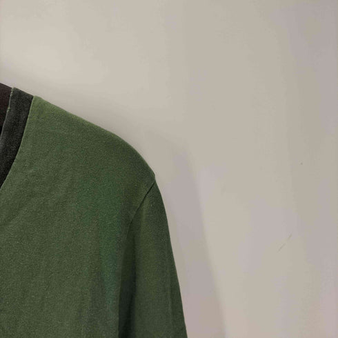 youdally バンド フォト プリント Uネック L/S Tシャツ レディース FREE