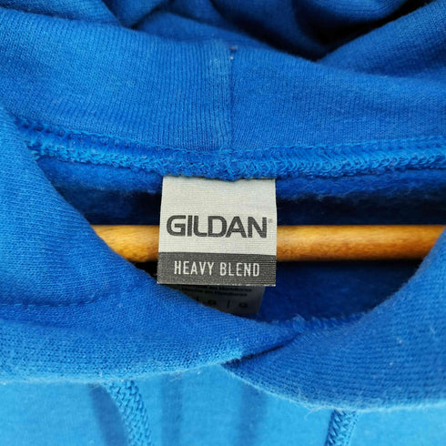 ギルダン GILDAN SCARS ヒップホップグループ ロゴプリント プルオーバーパーカー メンズ import:L
