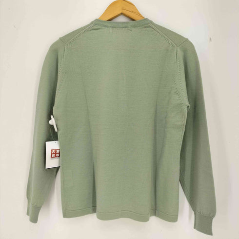 UNIFINE ウール クルーネックカーディガン レディース JPN:M