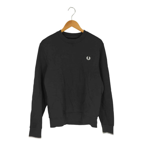 フレッドペリー FRED PERRY ロゴ刺繍 クルーネックスウェット レディース import:M