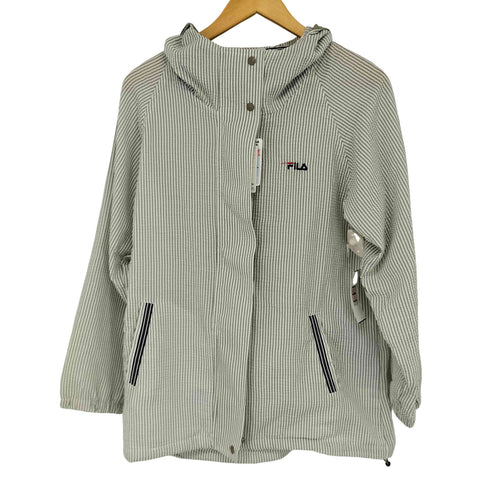 フィラ FILA UVシアサッカー マウンテンパーカー レディース import:M