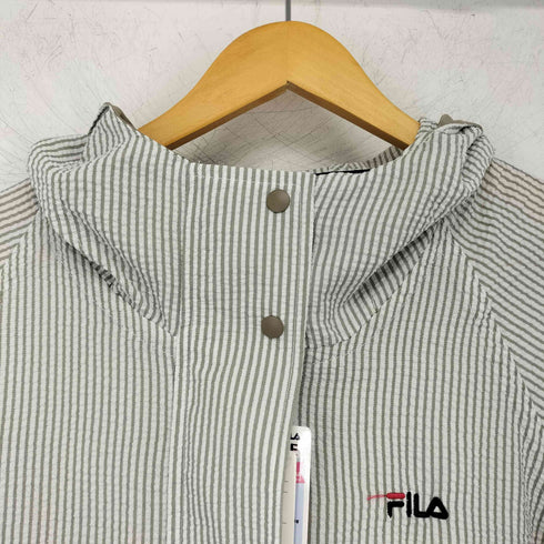 フィラ FILA UVシアサッカー マウンテンパーカー レディース import:M