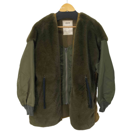 チャオパニックティピー CIAOPANIC TYPY etsinta ファー切替ジャケット レディース ONE SIZE